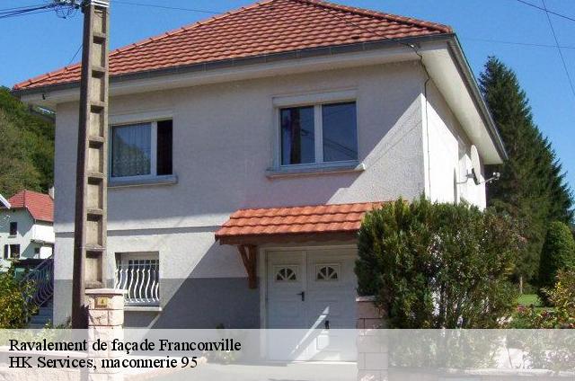 Ravalement de façade  franconville-95130 HK Services, maconnerie 95