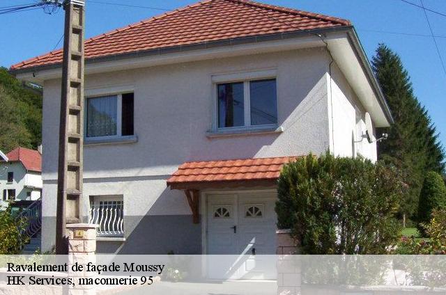 Ravalement de façade moussy-95640 HK Services, maconnerie 95
