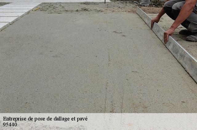 Entreprise de pose de dallage et pavé 95440
