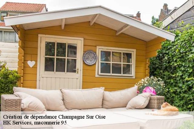 Création de dépendance  champagne-sur-oise-95660 HK Services, maconnerie 95